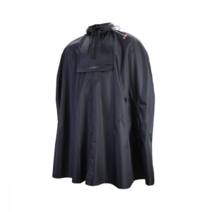 CHIBA Regenponcho - wasserdicht, winddicht, M/L, schwarz, reflektierend