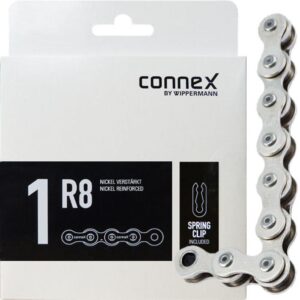 Connex 1R8 Fahrradkette 1/2 x 1/8 Zoll - 112 Glieder