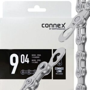 Connex Wippermann Kette 904 1/2" x 11/128" 114 Glieder 6,6mm 9-fach