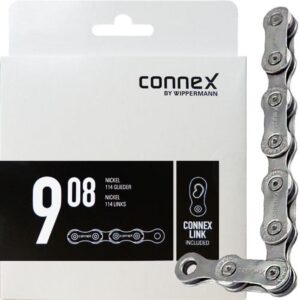 Connex Wippermann Kette 908 1/2" x 11/128" 114 Glieder 6,6mm 9-fach