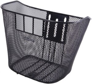Contec Fahrradkorb Espresso schwarz 25x34x28 cm