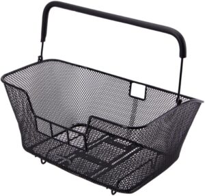 Contec Hinterradkorb Lungo Multi schwarz 30x43x23 cm