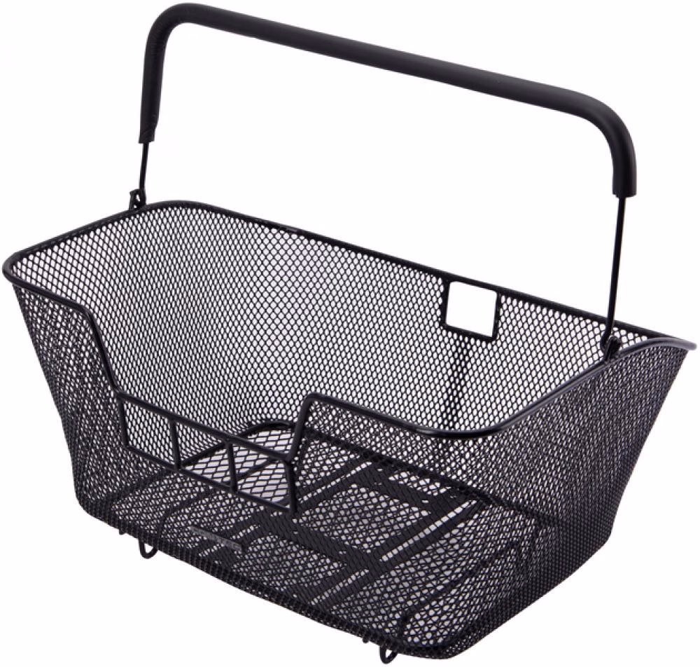 Contec Hinterradkorb Lungo Multi schwarz 30x43x23 cm