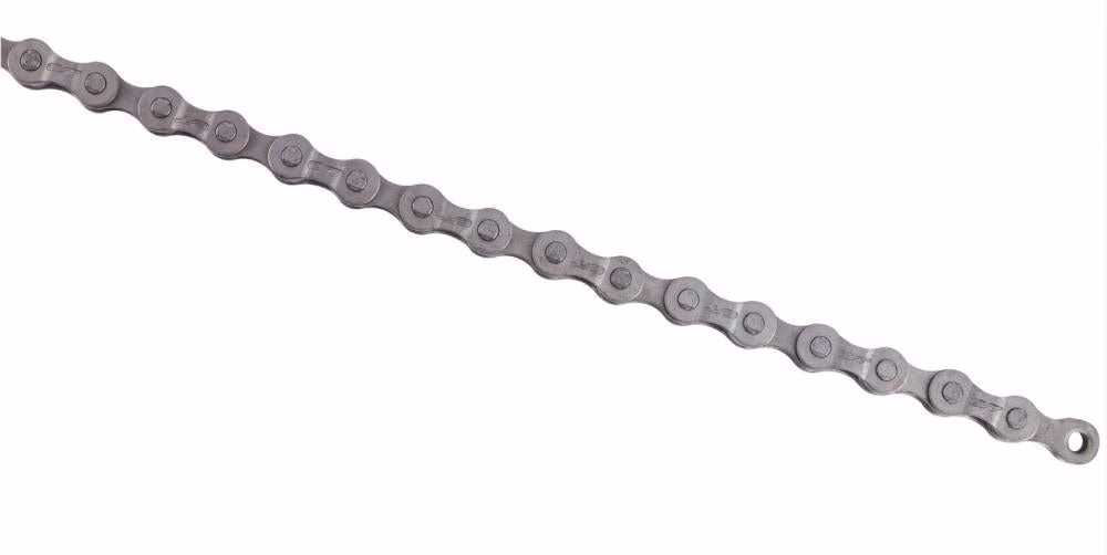 CONTEC Kette eNHANCED Drive+, Singlespeed, 1-fach, 1/2"x1/8", 128 Glieder, titangrau, rostgeschützt, für Bosch & Co., inkl. Verschlussglied