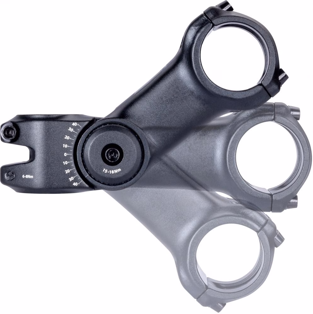 CONTEC Vorbau Udea, 35.0 mm Klemmung, 110 mm Länge, 1 1/8" Gabelschaft, hochwertiges Aluminium, leicht und stabil, ideal für Rennrad oder MTB, schwarz matt