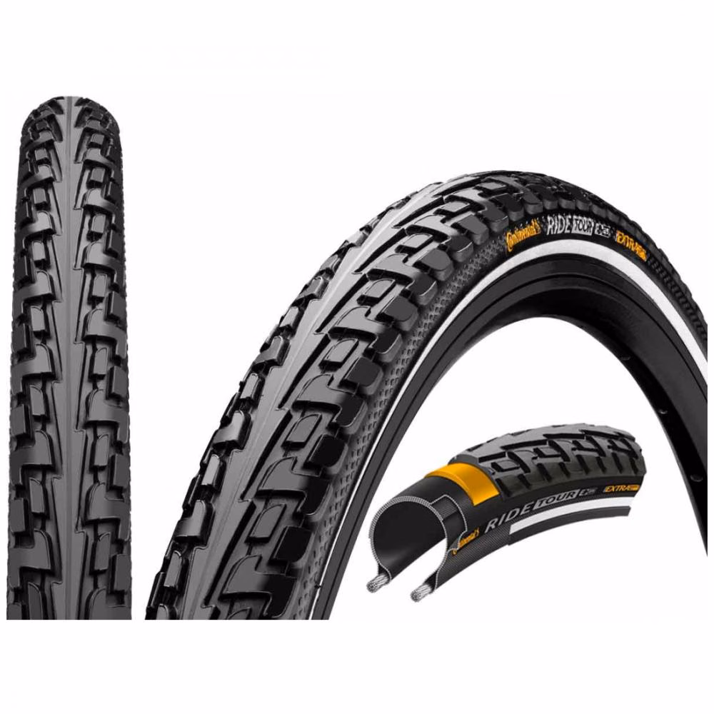 Continental 1 x Reifen Conti RideTour 28x1.40 37-622 schwarz Reflex E25