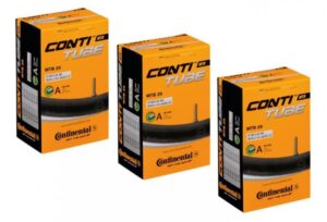 Continental 3x MTB Fahrradschlauch 28/29 Zoll - 47/62-622, Autoventil 40 mm