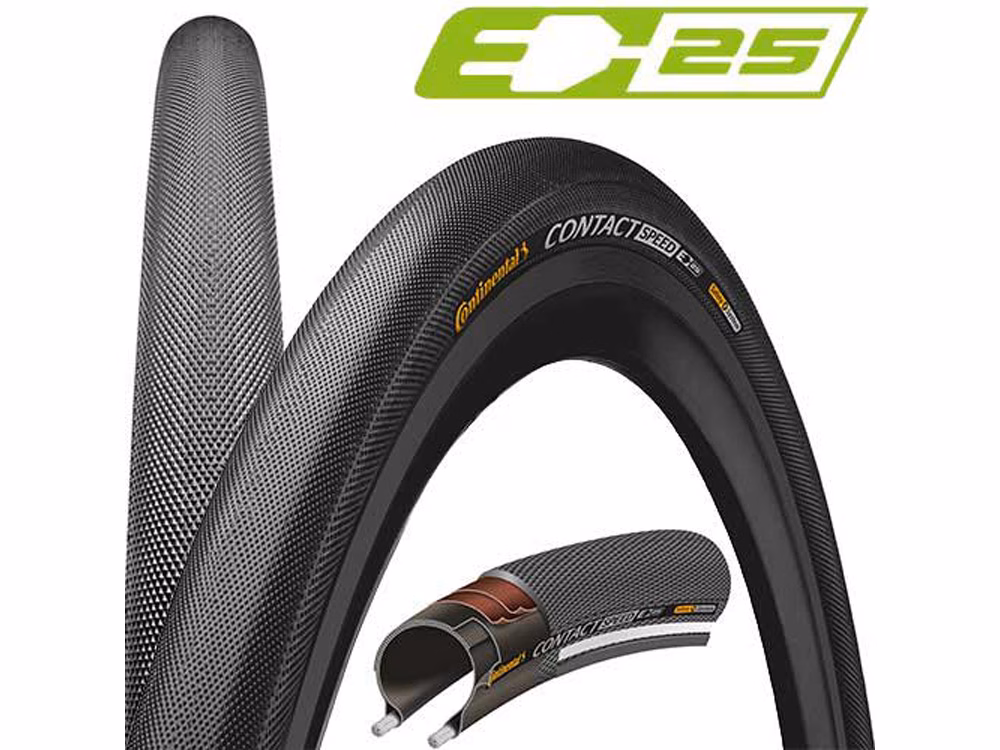Continental Contact Speed Clincher Tyre (37-622 - black)