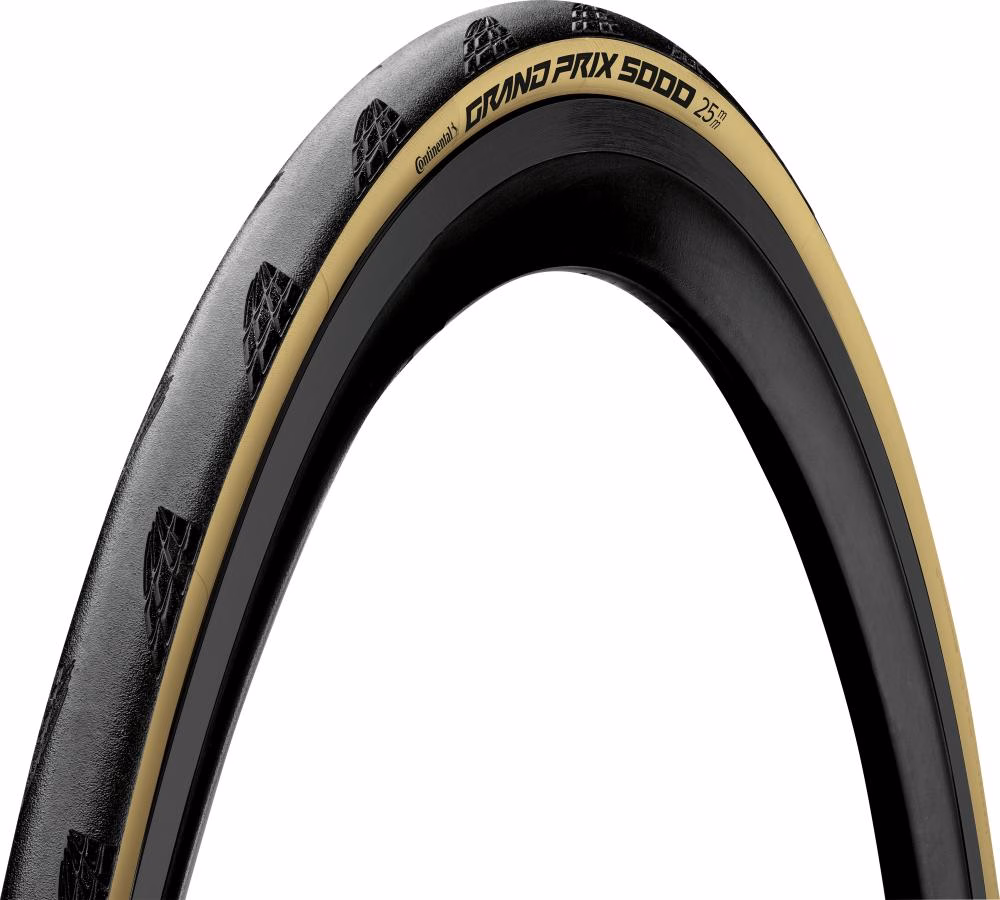 Continental Grand Prix 5000 Faltreifen 25-622 Schwarz/Creme