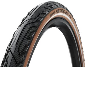 Continental Pure CONTACT Faltreifen 55-584 (27,5 x 2,20") Schwarz - Pannenschutz Level 8 mit Reflexstreifen