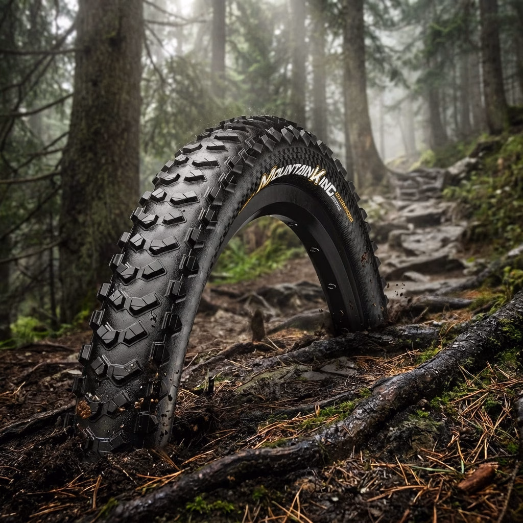 Continental Reifen Conti Mountain King 2.3 29er 29x2.30 58-622 schwarz/schwarz Skin E-25
