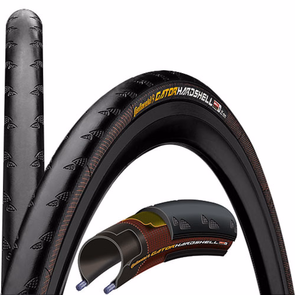 Continental Reifen Gator Hardshell 28x0.90 23-622 schwarz Draht - Drahtreifen