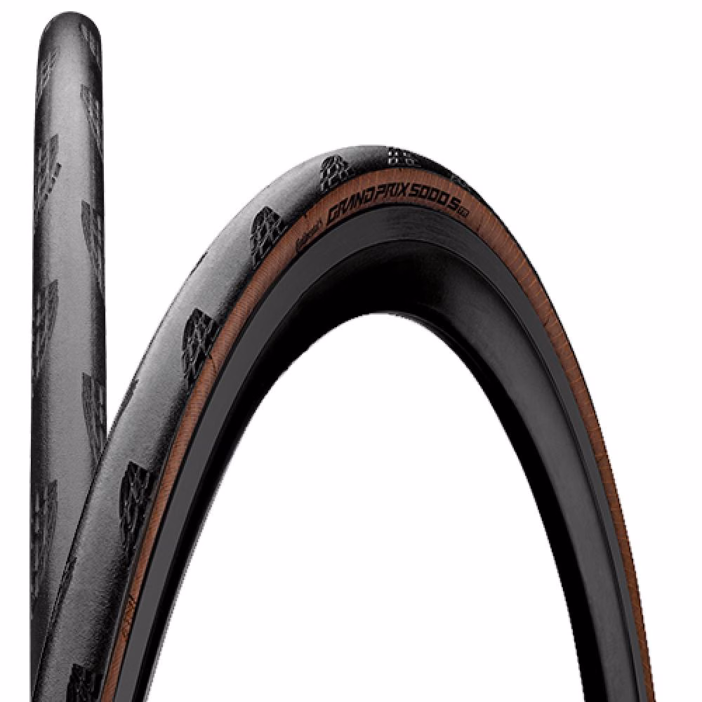 Continental Reifen Grand Prix 5000 S 28x1.20 Zoll 30-622 schwarz braun TLR faltbar - Faltreifen