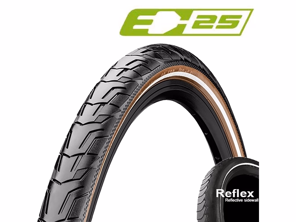 Continental Ride City E25 Drahtreifen (37-622 / braun)