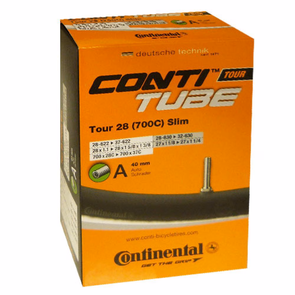 Continental Schlauch Conti Tour 28 Slim 28-37/622-642 AV 40mm - 28 Zoll Fahrradschlauch