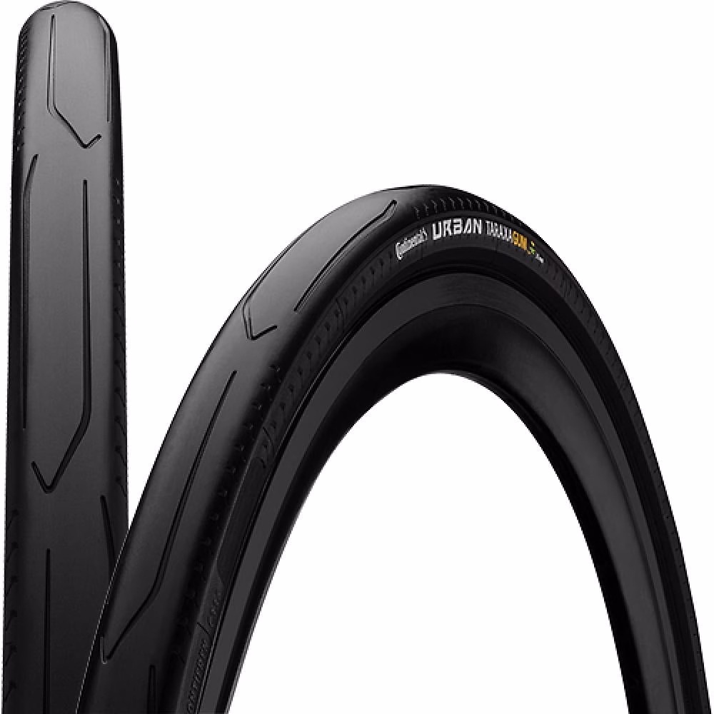Continental TaraxaGum Urban falt 35-622 (700x35C) schwarz-reflex - urbaner Performance-Reifen