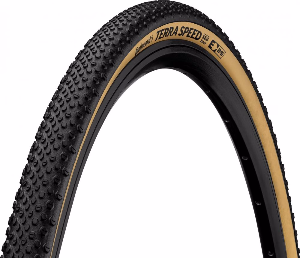 Continental Terra Speed ProTection Reifen 27.5x1.35 Zoll 35-584 schwarz-creme TLR E-25 faltbar - BlackChili Gravelreifen