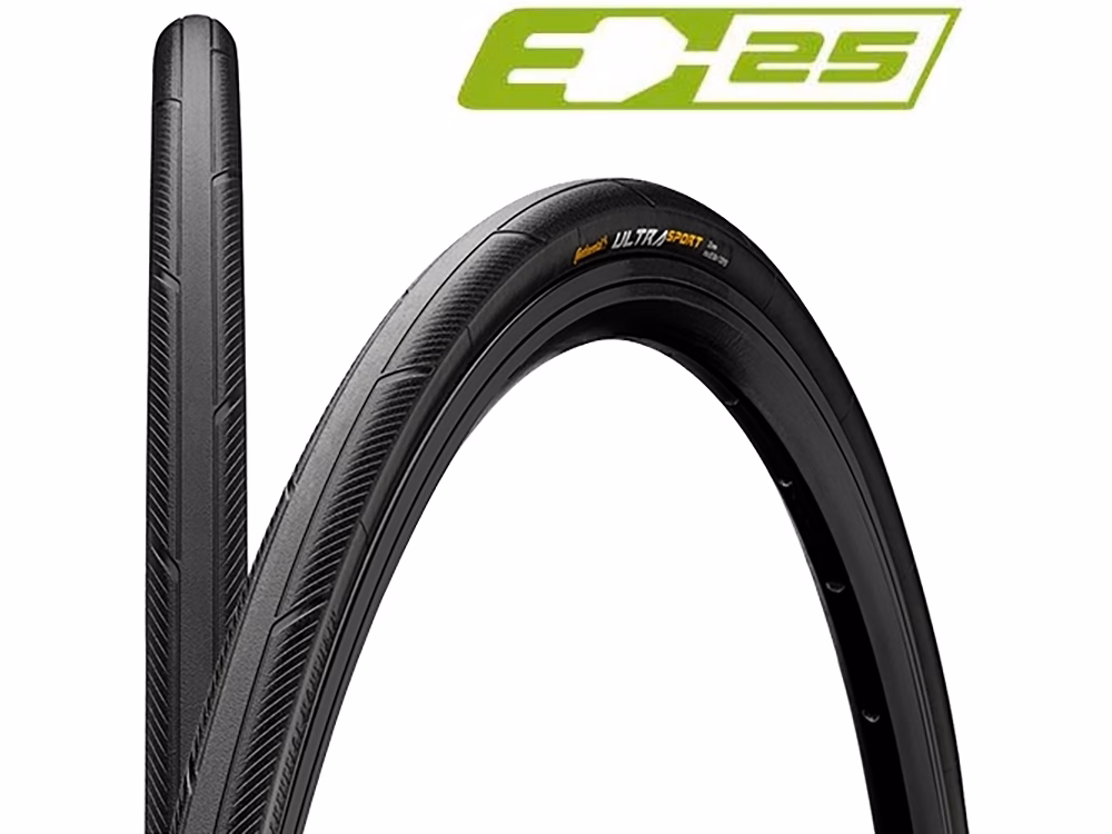 Continental Ultra Sport 3 E25 25-622 Clincher (black)