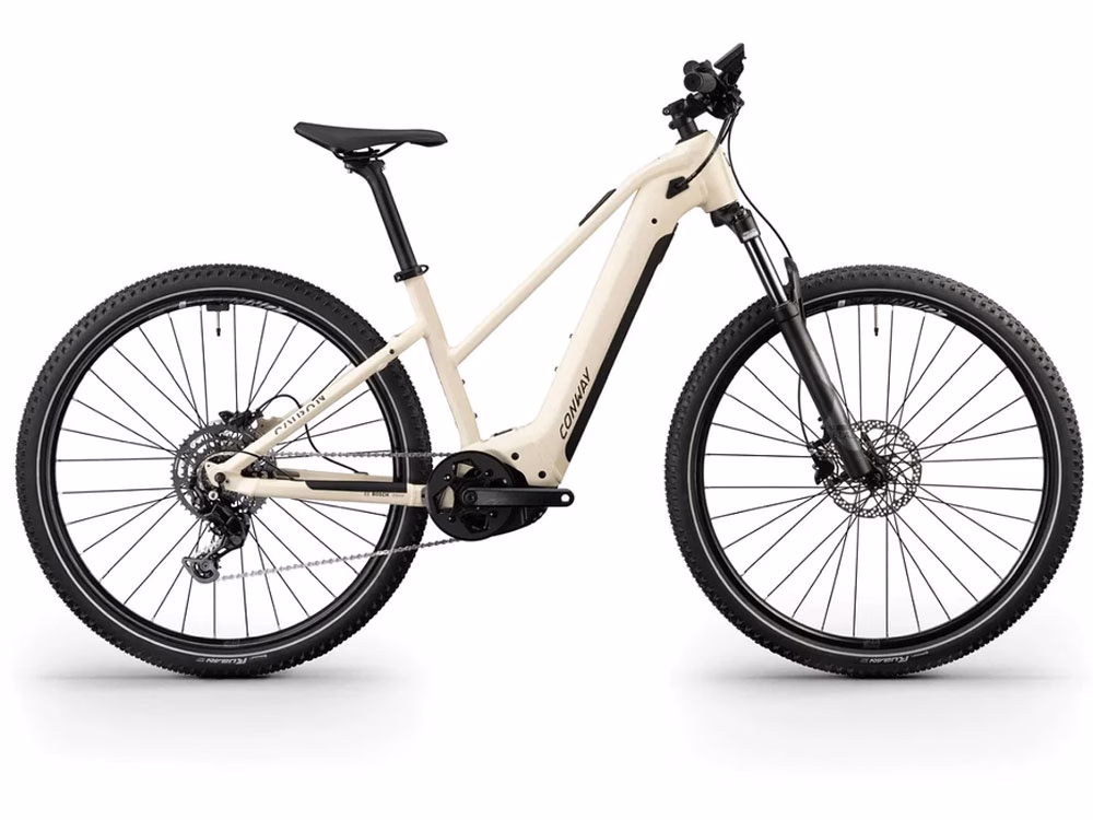 Conway Cairon S 1.0 Mid| E-Mountainbike | 27" | 625Wh | Bosch CX | ivory matt / black matt Größe: 45 cm