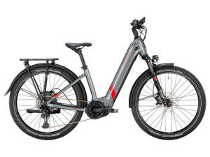 Conway Cairon SUV 5.0 Low | Trekking E-Bike | 27.5" | 750Wh | Bosch CX | shadowgrey metallic / red metallic Größe: 54 cm