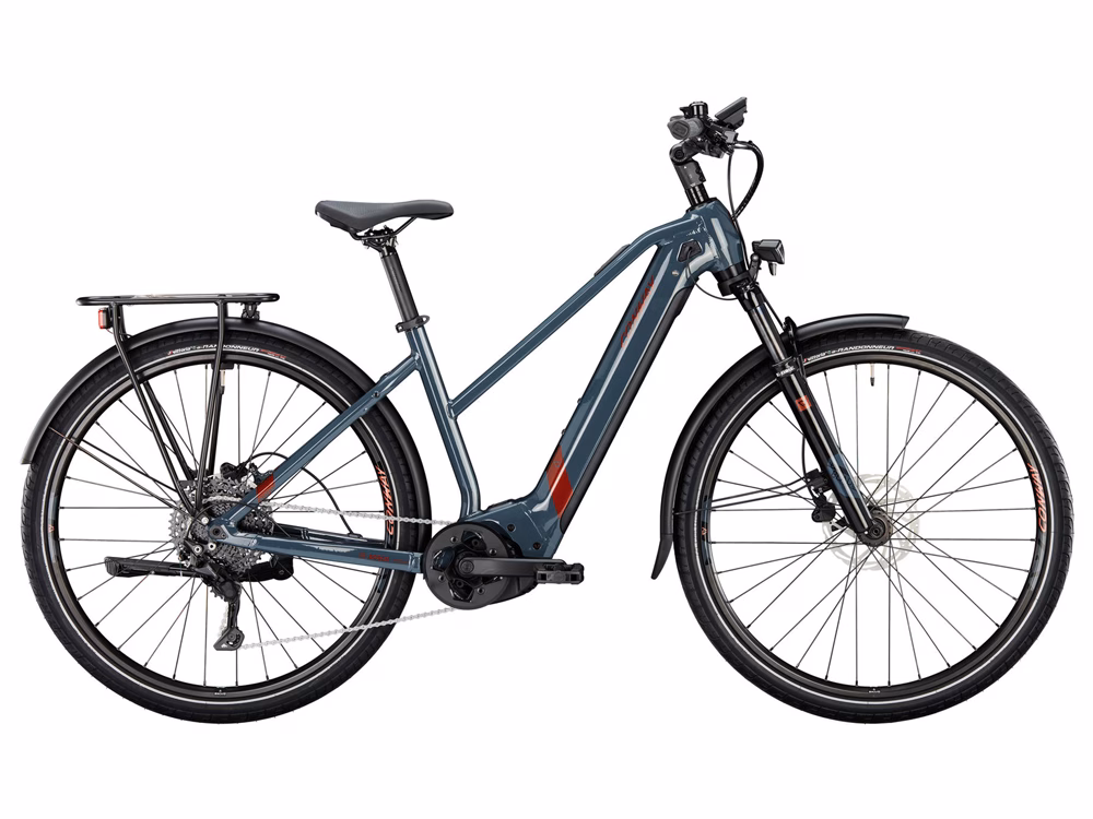 Conway Cairon T 3.0 625 Mid | Trekking E-Bike | 28" | 625Wh | Bosch CX | anthracite / copper metallic Größe: 53 cm