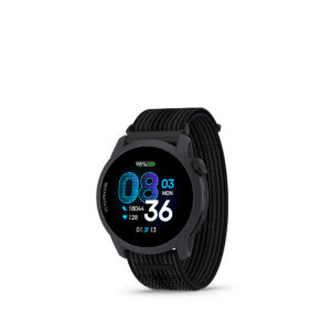 COROS PACE 4 GPS-Sportuhr mit Nylon-Armband Trainingsuhr für Ausdauer- und Multisport-Aktivitäten black