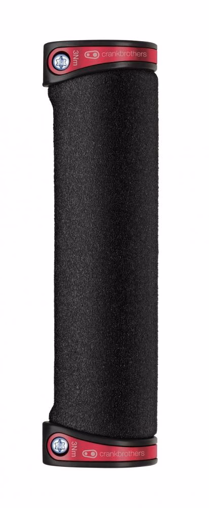 Crankbrothers Cobalt Lock-On Griff 130-30mm black-red