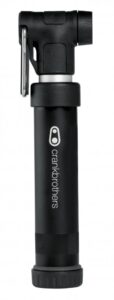Crankbrothers Gem S Handpumpe inkl. Rahmenhalter Midnight Edition schwarz