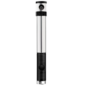 Crankbrothers Klic HV Handpumpe inkl. Rahmenhalter silver