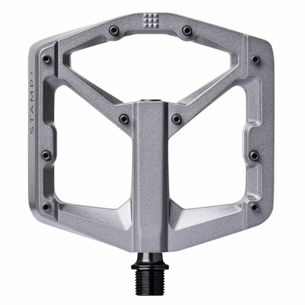 Crankbrothers Stamp 3 Large Magnesium Plattform-Pedal grau