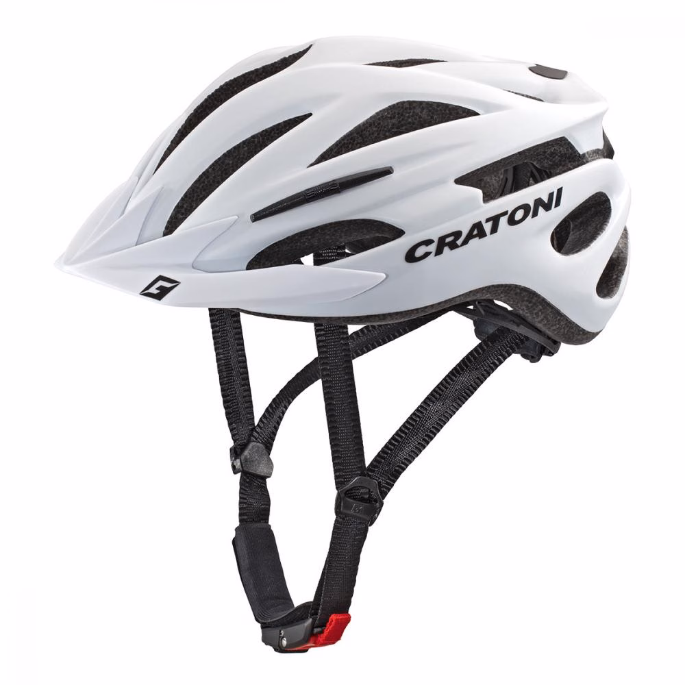 Cratoni Helm Pacer MTB L/XL 58 bis 62cm weiß matt