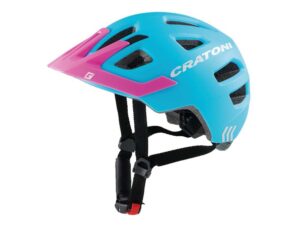 Cratoni Maxster Pro Fahrradhelm Kinder (blau / pink) Größe:46-51 cm