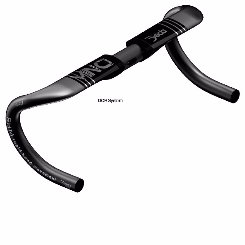 Deda Vinci DCR Carbon Lenker 46 cm polish on black - 205g Rennrad Lenker