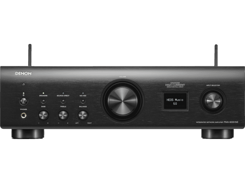 DENON PMA-900HNE Stereo-Vollverstärker mit Netzwerkfunktion, Schwarz)