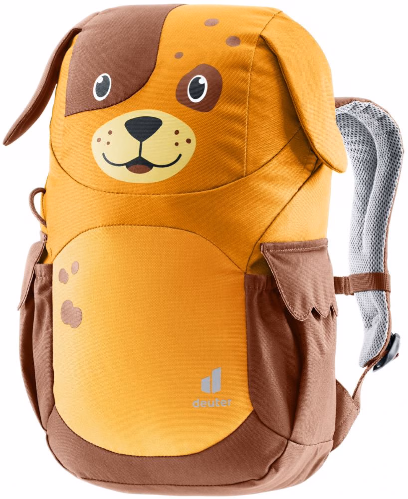 Deuter Kikki Kinderrucksack 8 Liter maple-umbra - Nachhaltig aus recyceltem PET (340 g)