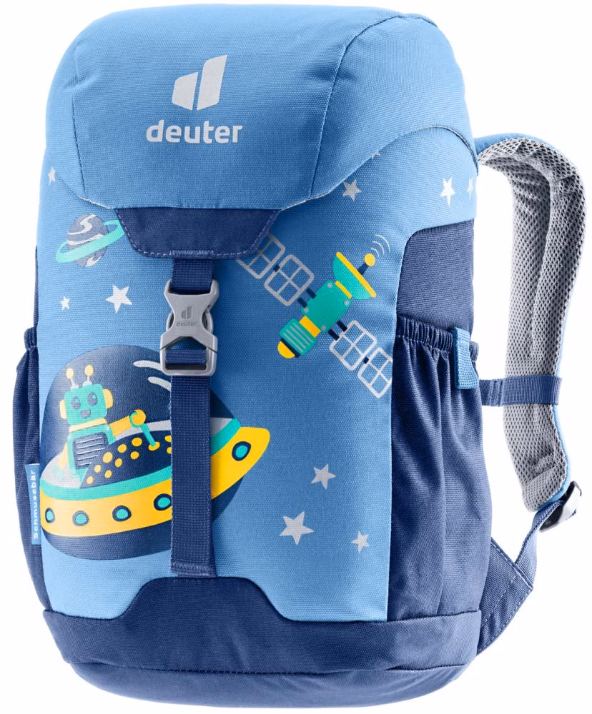 Deuter Schmusebär Kinderrucksack 8L Wave-Nightblue - Leicht & Sicher für kleine Abenteurer