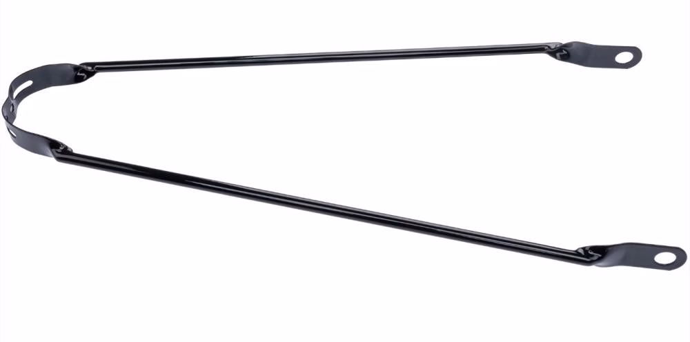 Divers Schutzblechstrebe 28" Tour 1 1/2" schwarz, Stahl, Achsbefestigung