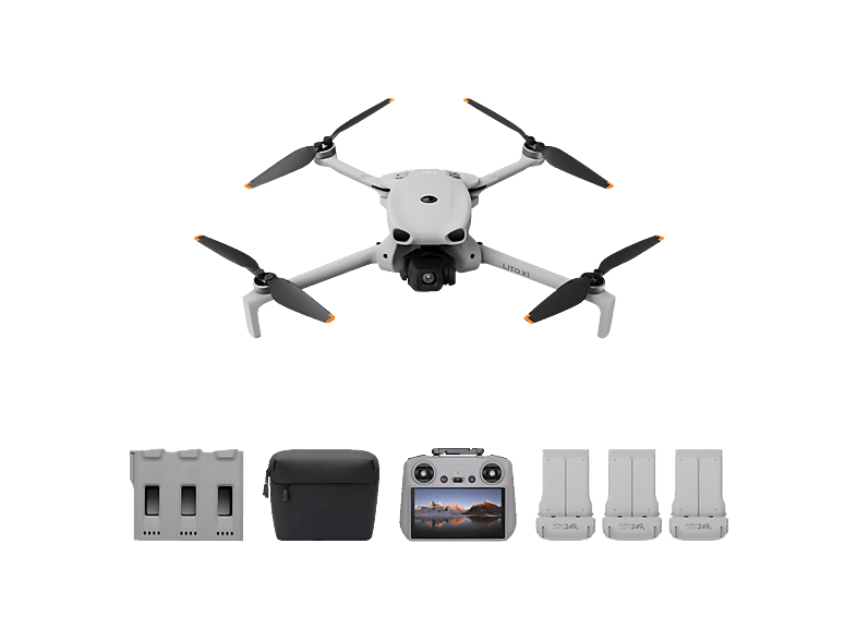 DJI Lito X1 Fly More Combo (DJI RC 2) (Upgrade der Mini 3), Drohne, Grau