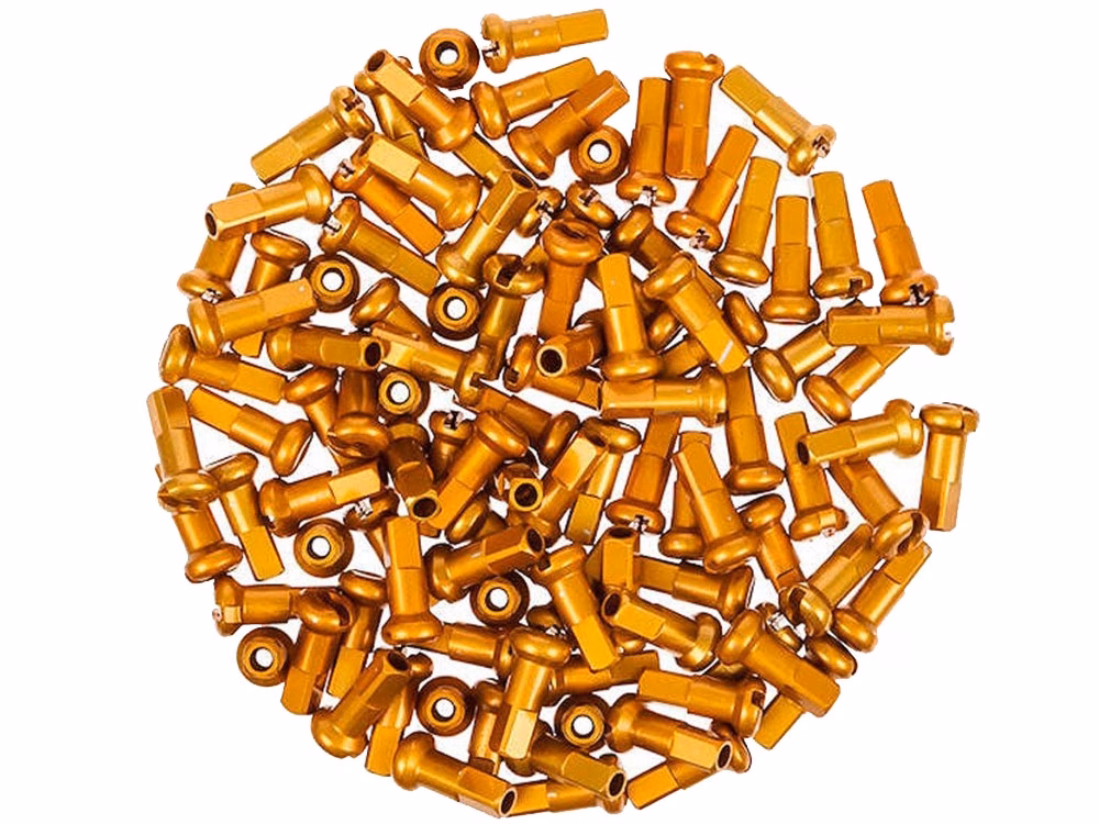 DT Swiss Alu Speichennippel (1.8 x 12mm | 100 Stück | gold)