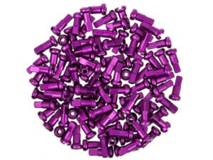 DT Swiss Alu Spoke Nipple (1.8 x 12mm | 100 pieces | violet)