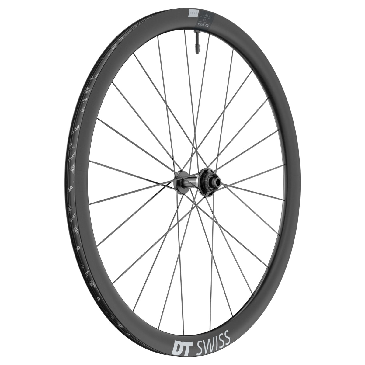 DT Swiss ARC 1400 DICUT® DB 38 Carbon Aero Rennrad-Vorderrad 28"/700C