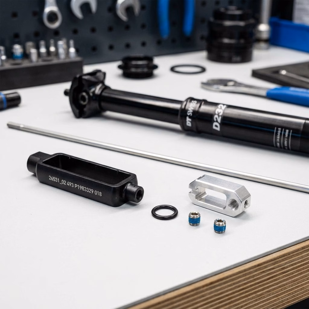 DT Swiss D232 QUICK CONNECTOR KIT 305 mm - praktisches Anschluss-Upgrade für Stützen