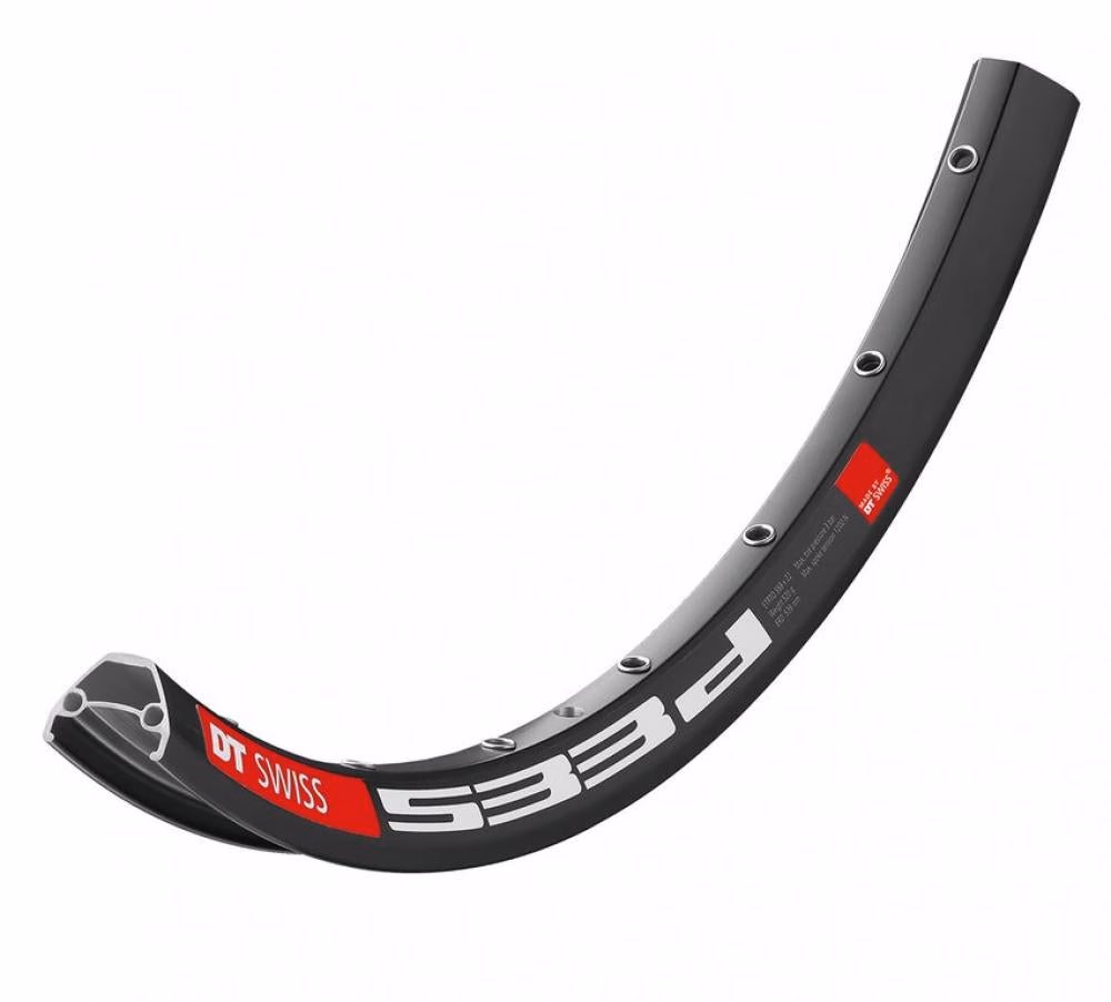 DT Swiss Felge 533D 26" 28 Loch Schwarz - robuste Enduro-Felge für anspruchsvolle Trails