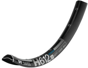 DT Swiss Felge HYBRID H 612 27,5" 32 Loch Schwarz - robuste E-MTB Plus-Felge