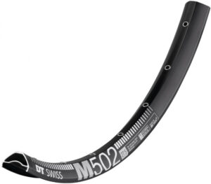 DT Swiss Felge M 502 27,5" 28 Loch Schwarz - robuste Trail- und Enduro-Felge