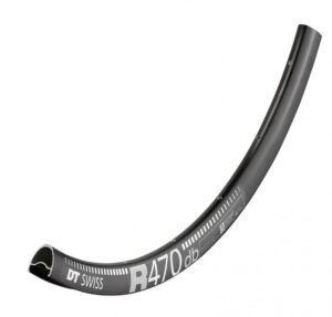 DT Swiss Felge R 470 Disc 28"/700C 24 Loch Schwarz - leichte Allround-Rennradelge