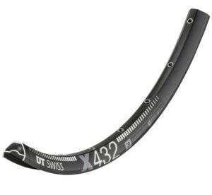 DT Swiss Felge X 432 29" 28 Loch Schwarz - leichte Cross-Country-Felge mit breitem Profil