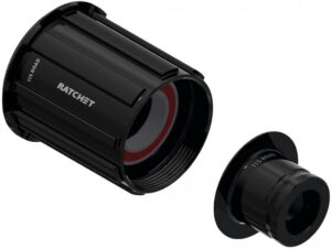 DT Swiss Freilauf/Rotor Umrüstkit Shimano für Ratchet 12 x 142 mm Rot - schnelle Naben-Umrüstung
