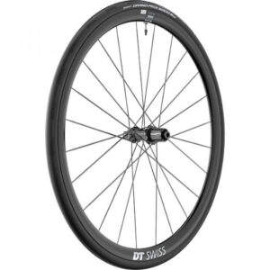 DT Swiss Laufrad AR 1600 Spline 30 622 x 30 mm Schwarz - aero-optimiertes Disc-Vorderrad
