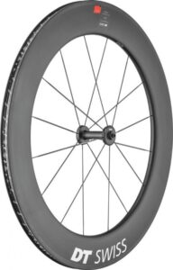 DT Swiss Laufrad ARC 1100 Dicut 80 622 x 17 mm schwarz - aero-optimiertes Zeitfahr-Hinterrad
